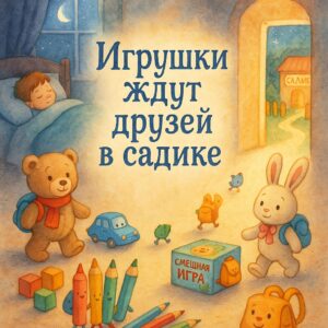 Персональная сказка «Игрушки идут в садик»