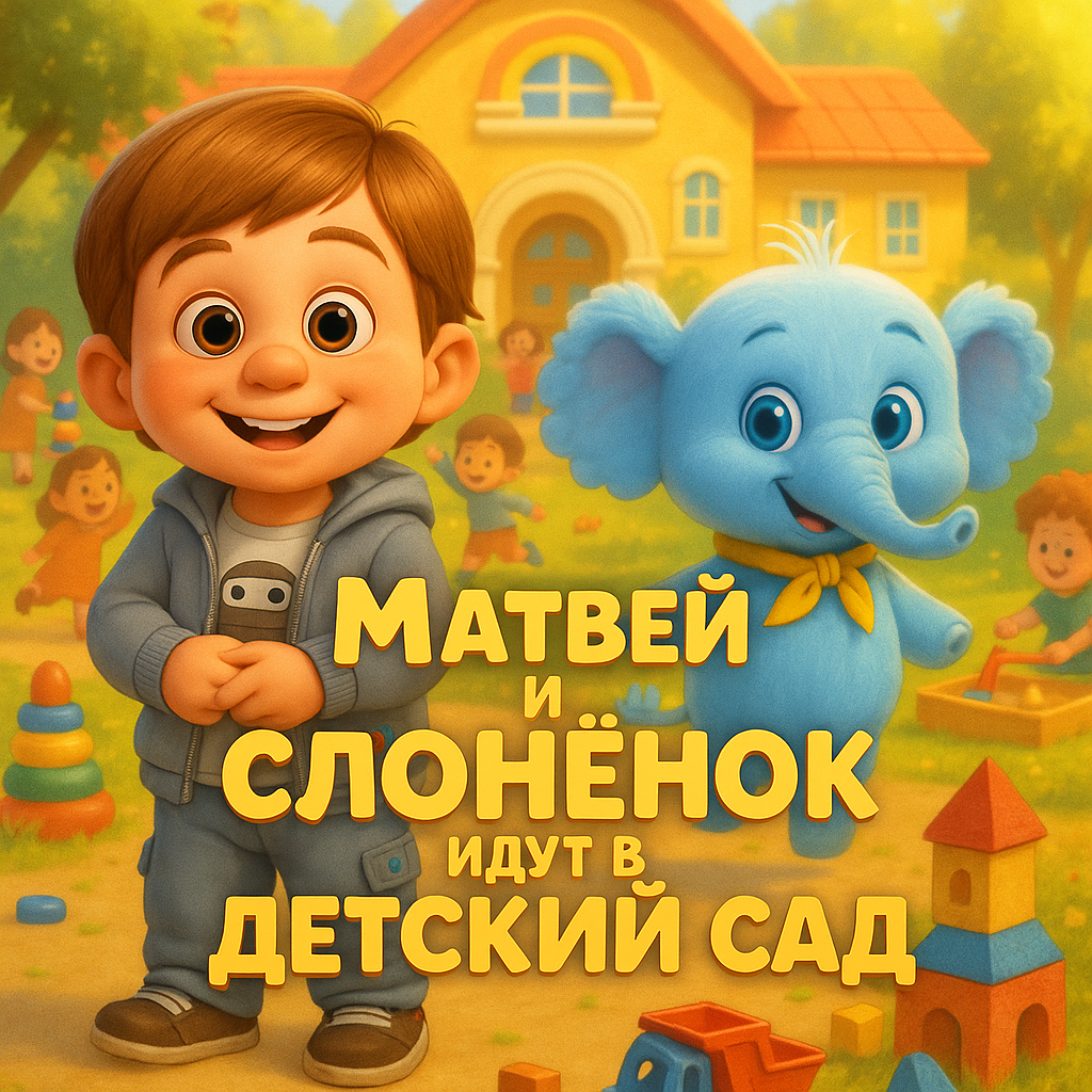 Персональная сказка для первого похода в садик