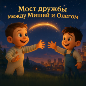 Мост дружбы. Персонализированная сказка про дружбу не смотря на расстояние